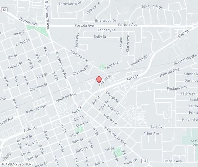Location Map: 2602 Old 1st Livermore, CA 94550